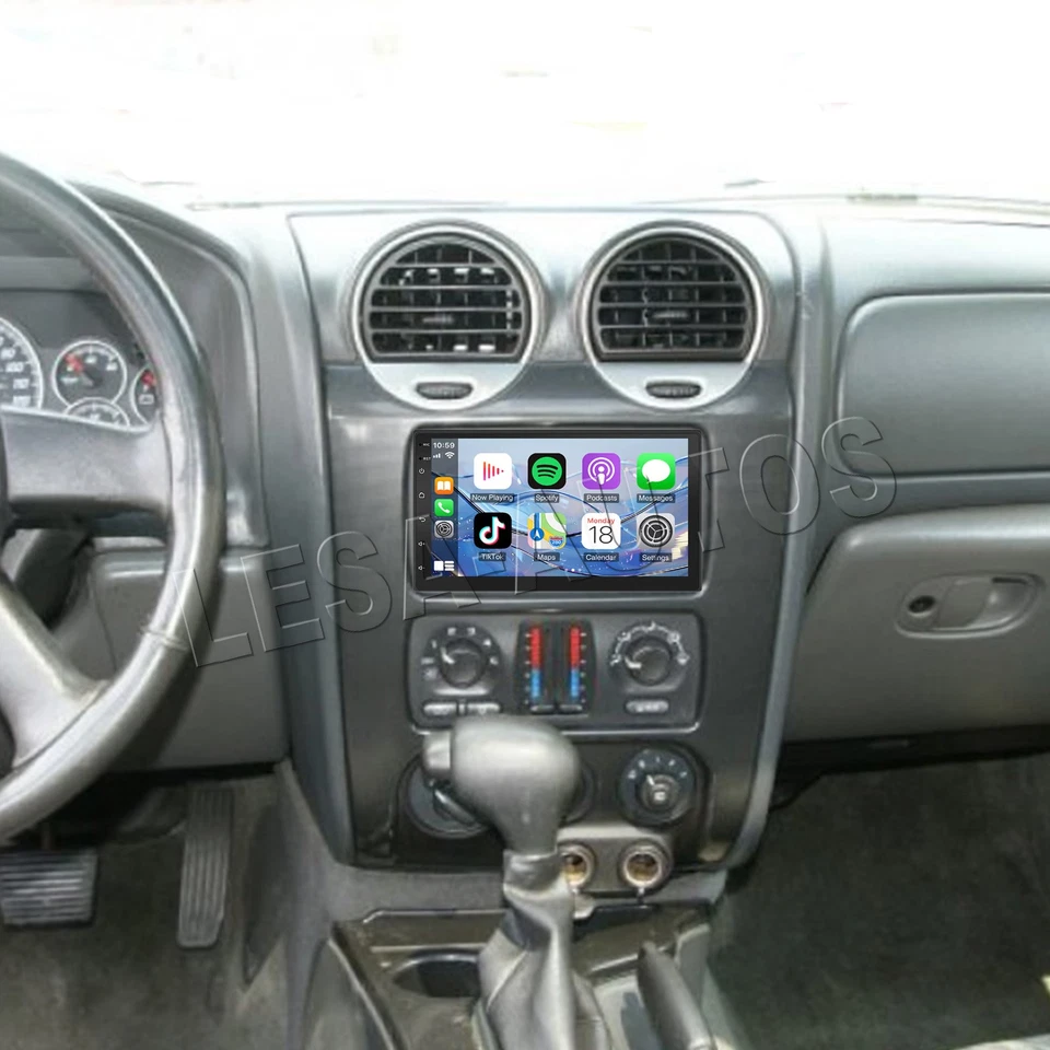 Radio estéreo GPS para automóvil automático Android Carplay inalámbrico de 7"" para GMC Envoy 2002-2009 Foto 4 de 4