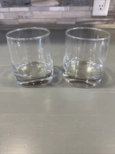 Set Of 2 Lowball Crisa Glasses 