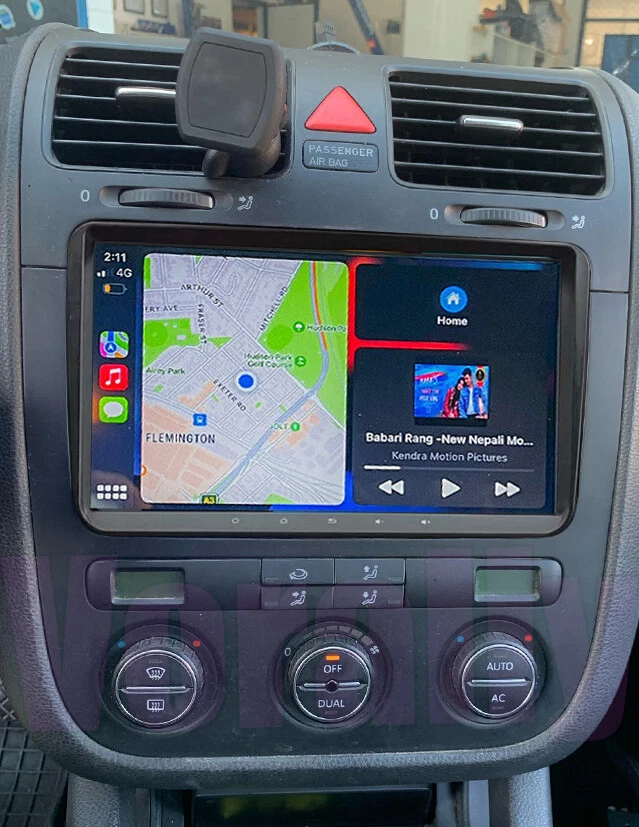 For 2008 VW Volkswagen R32 Android 13 Navi CarPlay Android Auto Stereo Radio GPS - Image 4 of 4