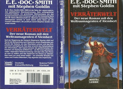 Verräterwelt ein Roman mit dem Weltraumagenten d'Alembert von E.E.''DOC''Smith