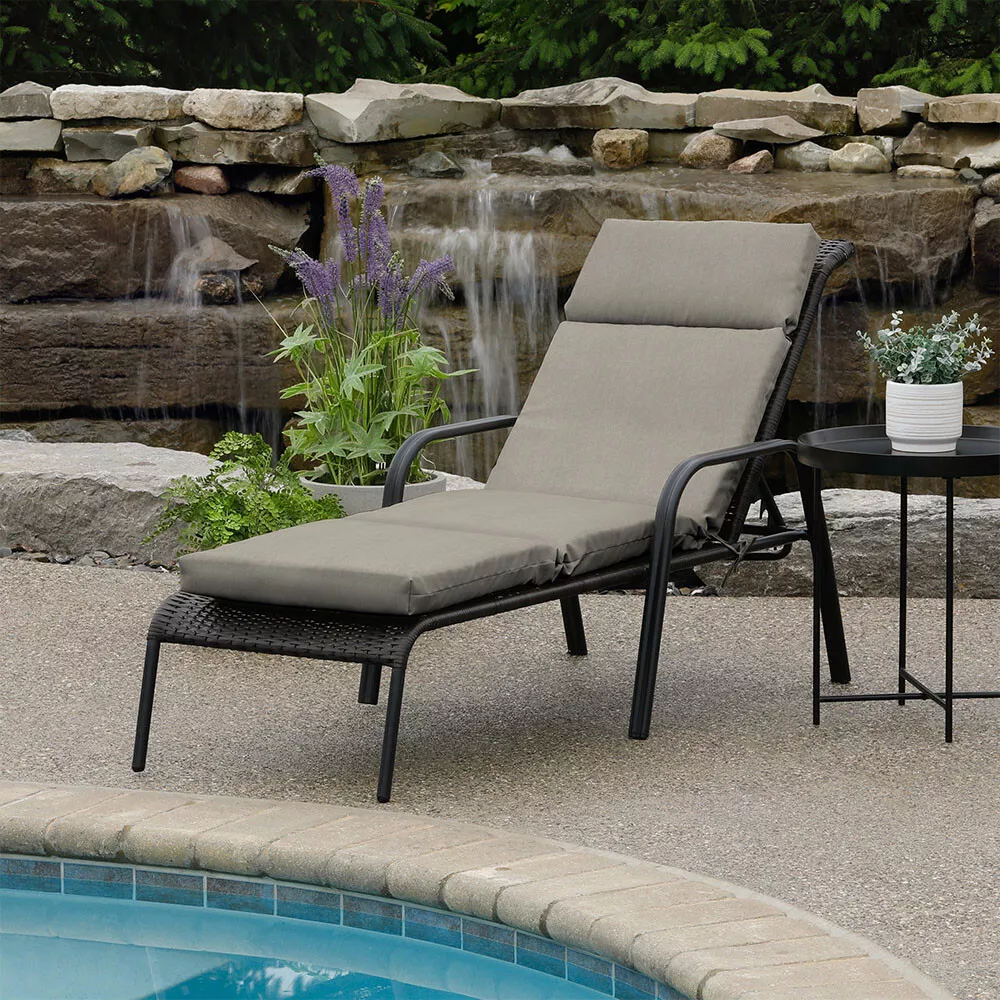Mainstays chaise lounge cushions sales