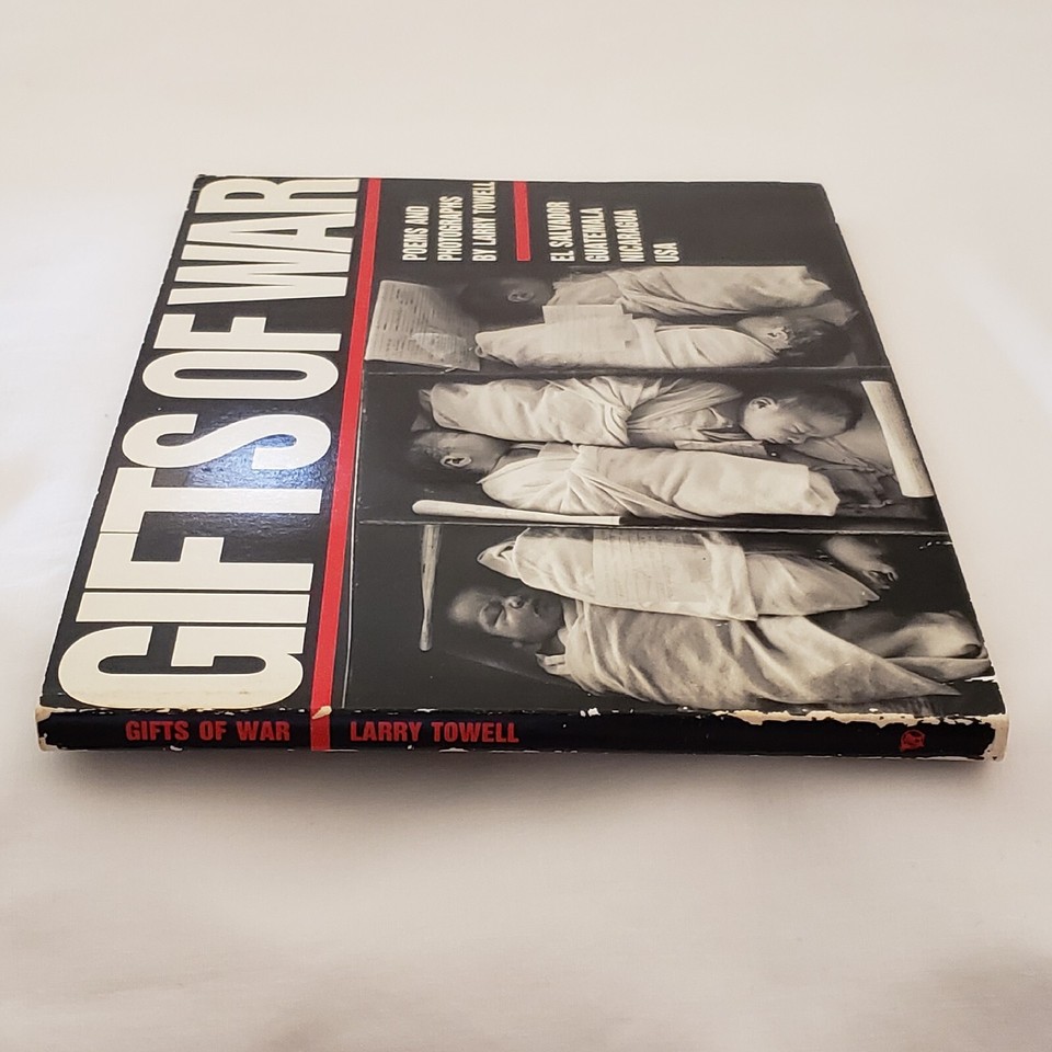 Larry Towell GIFTS OF WAR Poems and Photographs Softcover Book 8⅜" Long