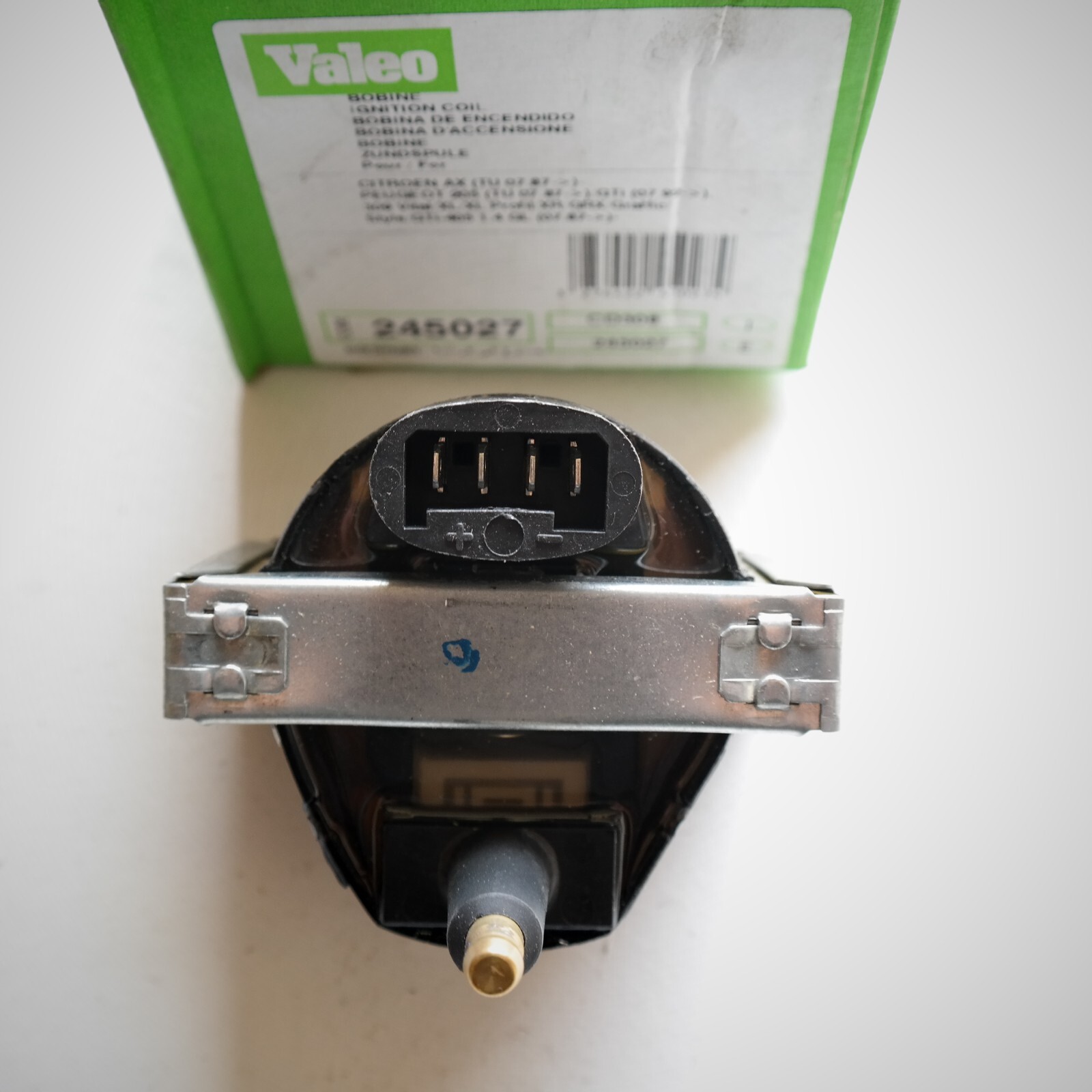 Bobine allumage Valeo 245027 résout les ratés moteur sur Peugeot 205 Cti Gti Rallye