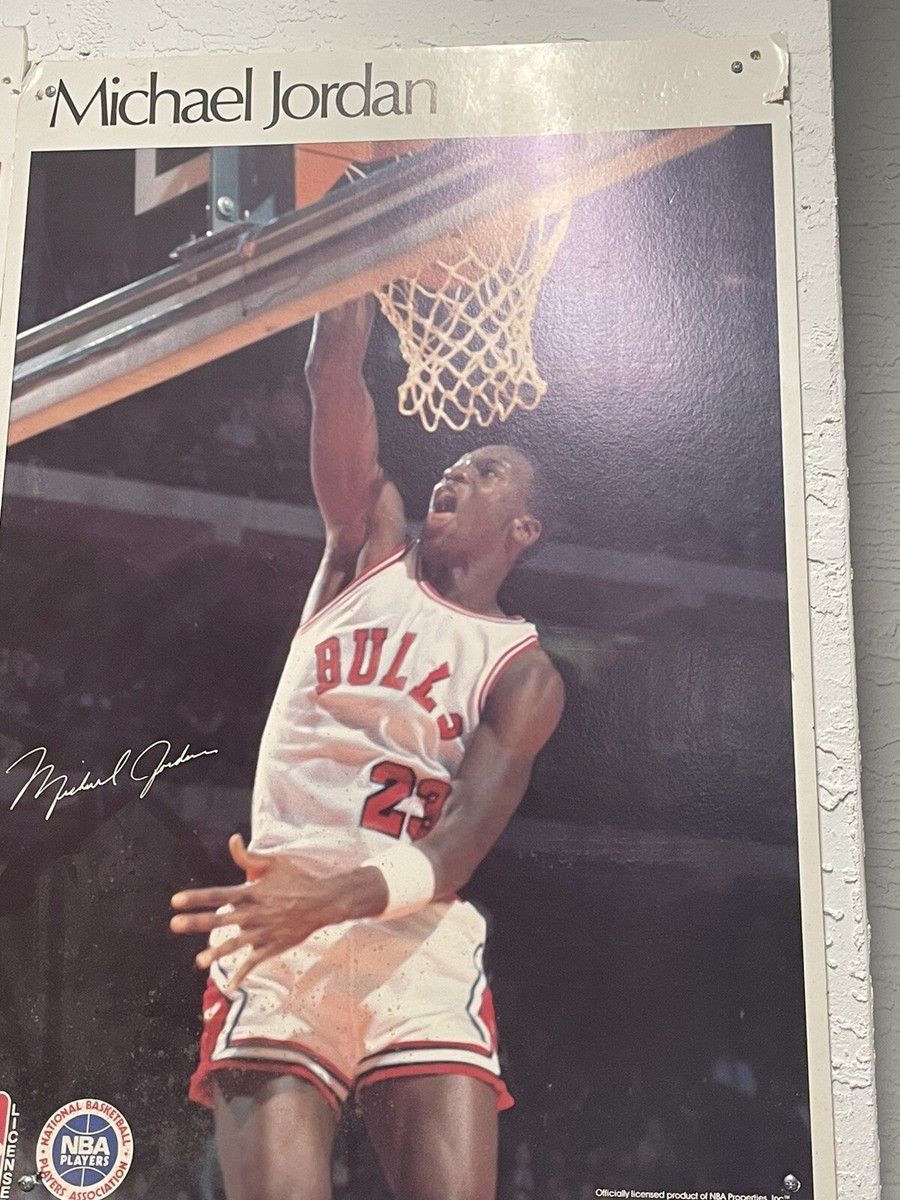 Michael Jordan OG 1985 Rookie first Sports Illustrated poster RARE