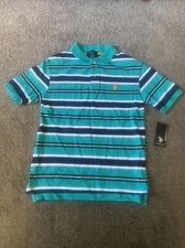 U.S. Polo Assn. Boys' Short Sleeve Performance Polo Shirt, Multicolor, Size 18