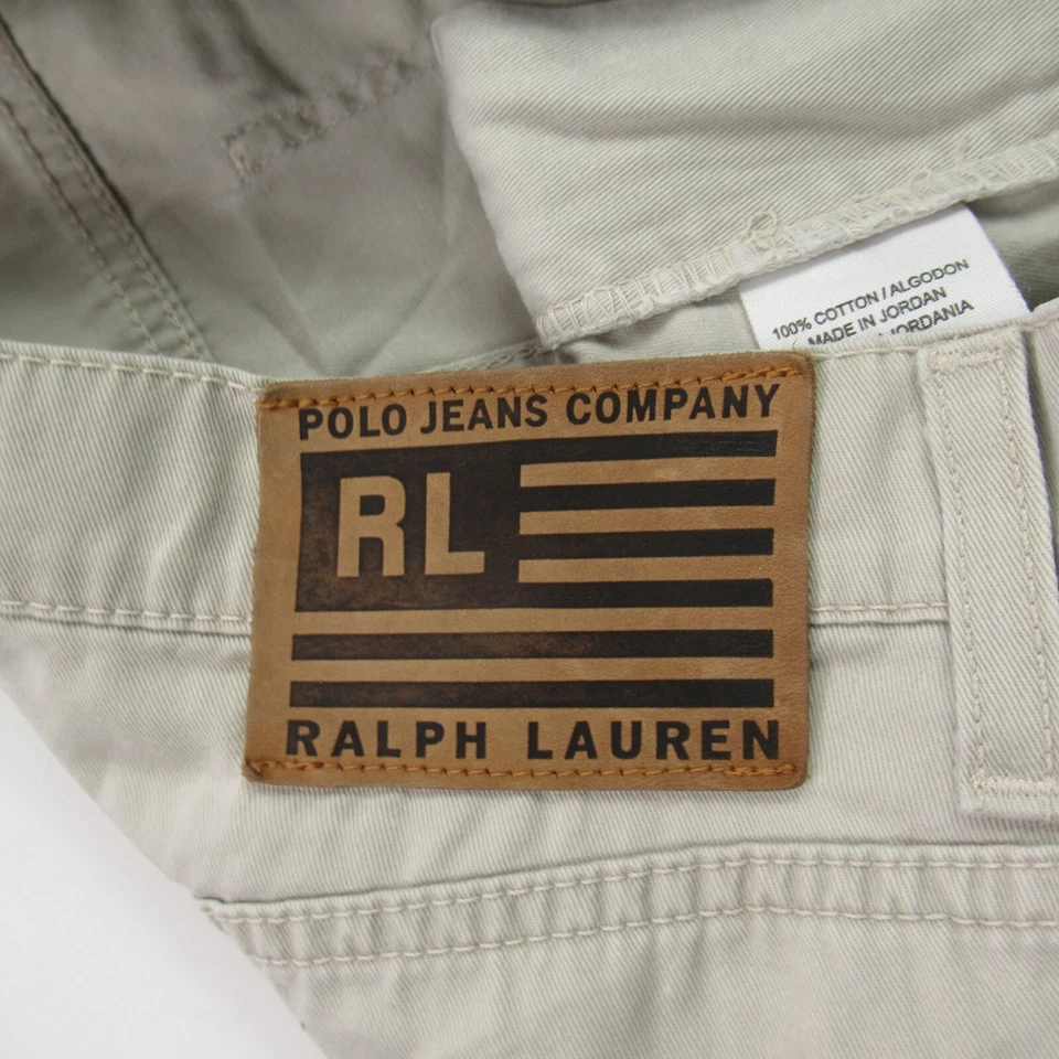Pantalones Cortos Ralph Lauren Para Mujer 10 Ligeros Bolsillos Exterior Ligeros Chinos Foto 3 de 4