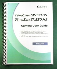 Canon PowerShot SX230/220 HS Instruction Manual: 212 Pages  Protective Covers