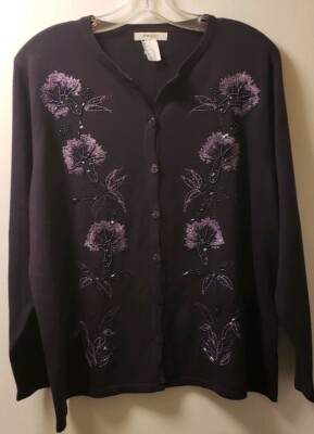 plum cardigan sweater