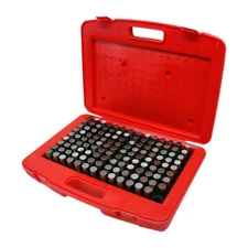 Set Of 125 PC M4 Steel Pin Gage PLUS 0.626 - 0.750" Gauge Set Metal Steel Plug