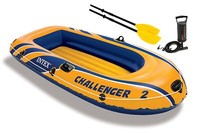 Intex Challenger 2 Inflatable Boat Set With Pump And Oars | 68367ep on sale Intex Challenger 2 Inflatable Boat Set With Pump And Oars | 68367ep on sale