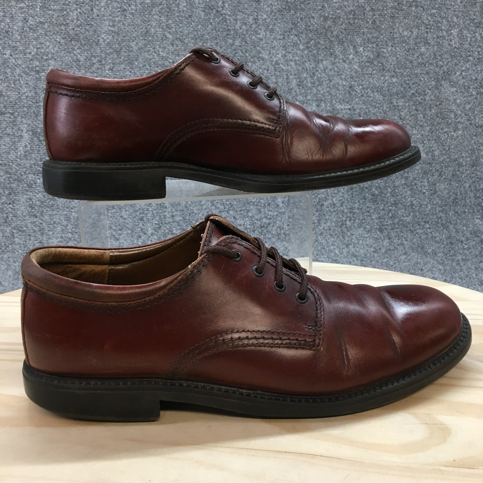 SAOLA Dockers scarpe eleganti uomo 10 M Oxford pelle marrone stringate casual ballerine 090 2209