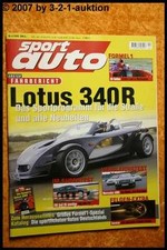 Sport Auto 4/00 Lotus 340 R AMG C55 CL55 CLK55
