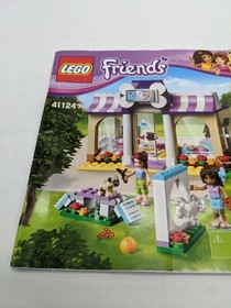 Lego Friends Heartlake Puppy Daycare Instruction Manual Only 41124