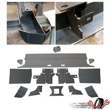 Diy Rear Winch Bumper Bare Plate Fits For Jeep Cherokee Xj 1984-2001 Steel