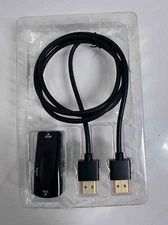 Monoprice HDMI to VGA Adapter Kit with HDMI cable for PC TV Computer Monitor