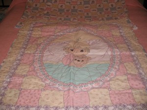 precious moments baby girl blanket