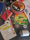 Vintage junk Treasures Lot 1940s To 1980s Antiques Tins, Games, Household Misc — photo 4