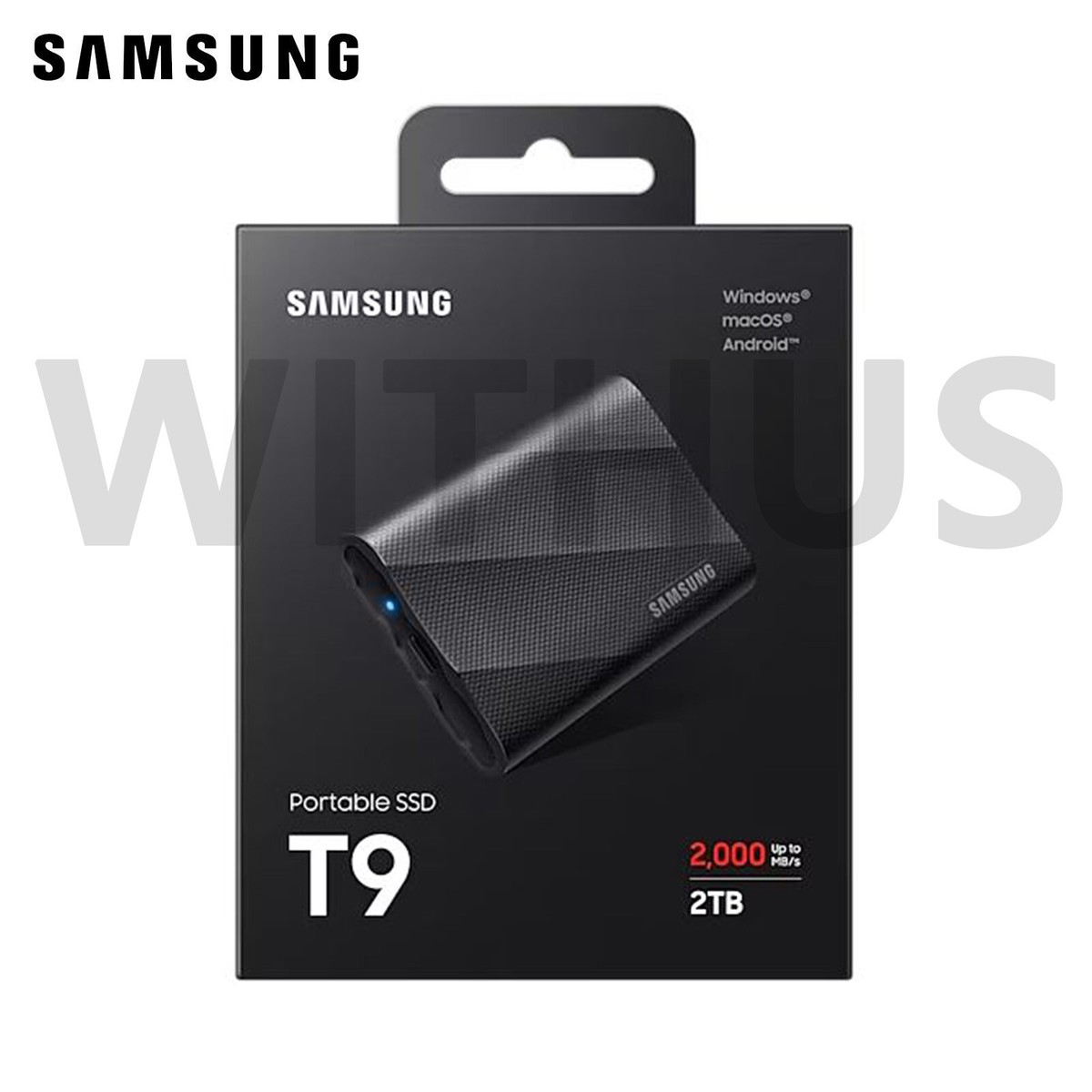 SAMSUNG T9 Portable SSD 1TB/2TB/4TB USB 3.2 Gen 2x2 Solid State