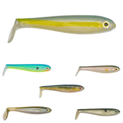 Strike King Shadalicious Swimbait Gummifisch 11,5cm Gummiköder Hecht Barsch