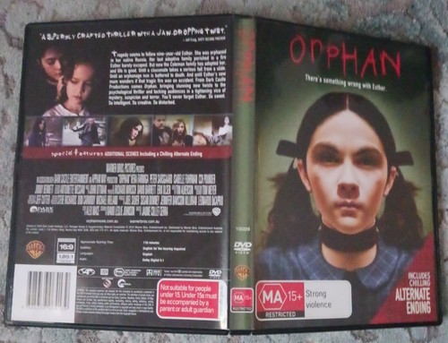 ORPHAN DVD VERA FARMIGA GENUINE REGION 4 THRILLER HORROR MOVIE - Picture 6 of 6