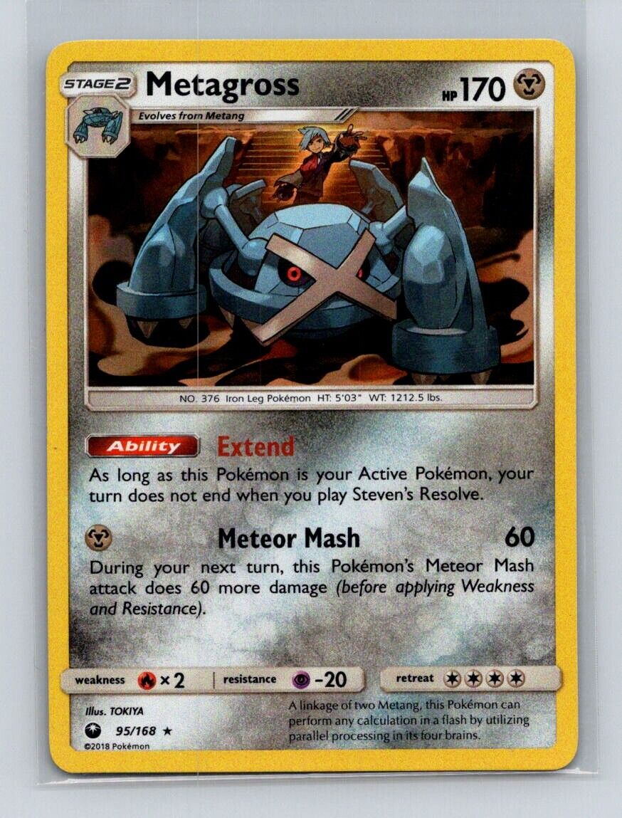 League & Championship Cards #095/168 Metagross - 95/168 Holo League & Championship Cards #095/168 Metagross - 95/168 Holo