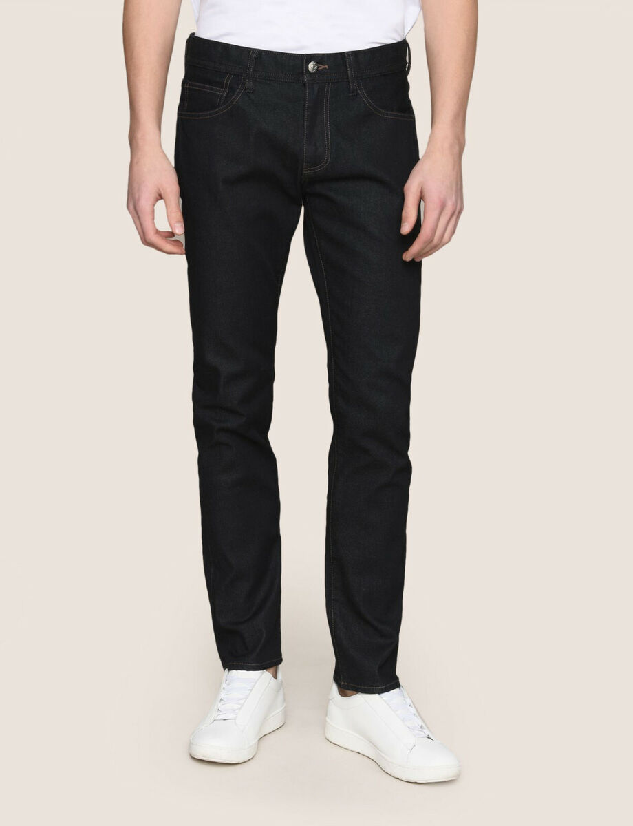 $95 A|X Armani Exchange Men's, J16 Straight Fit Jeans, Dark $95 A|X Armani Exchange Men's, J16 Straight Fit Jeans, Dark