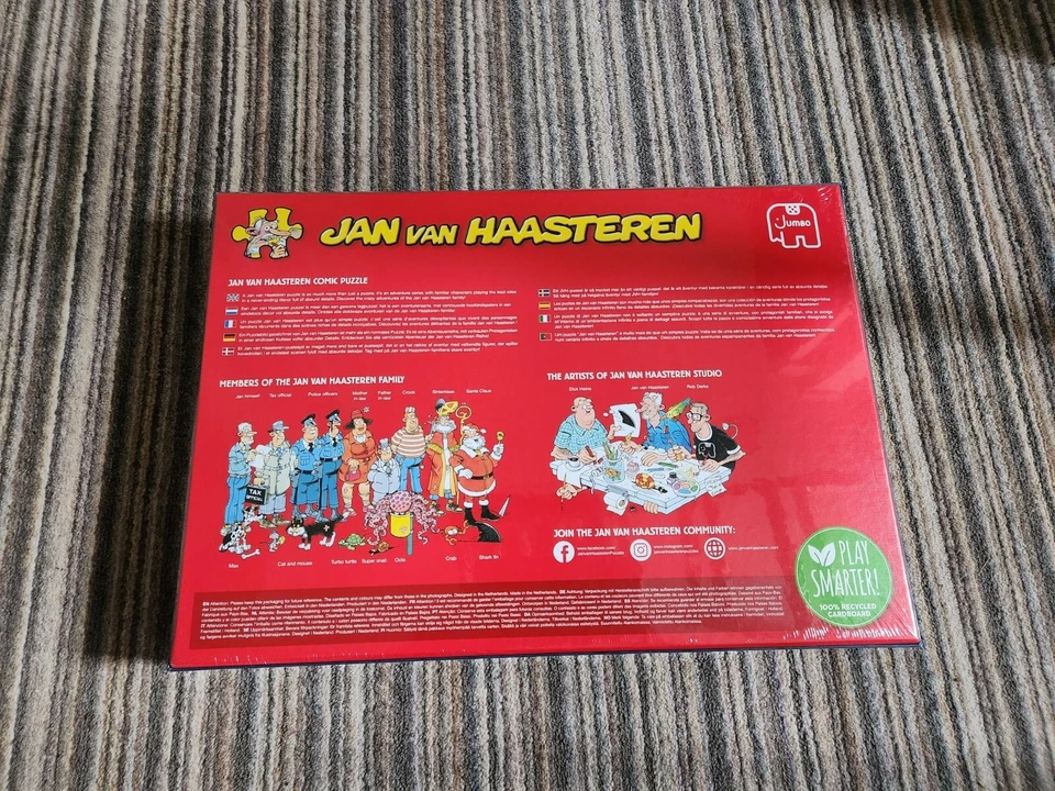 Jumbo Jan Van Haasteren Santa’s Village 5000 Piece Puzzle BRAND NEW SEALED - Image 2 of 4