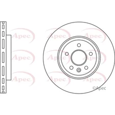 Apec Front Brake Disc DSK3191 - OE High Quality Precision Engineered Part