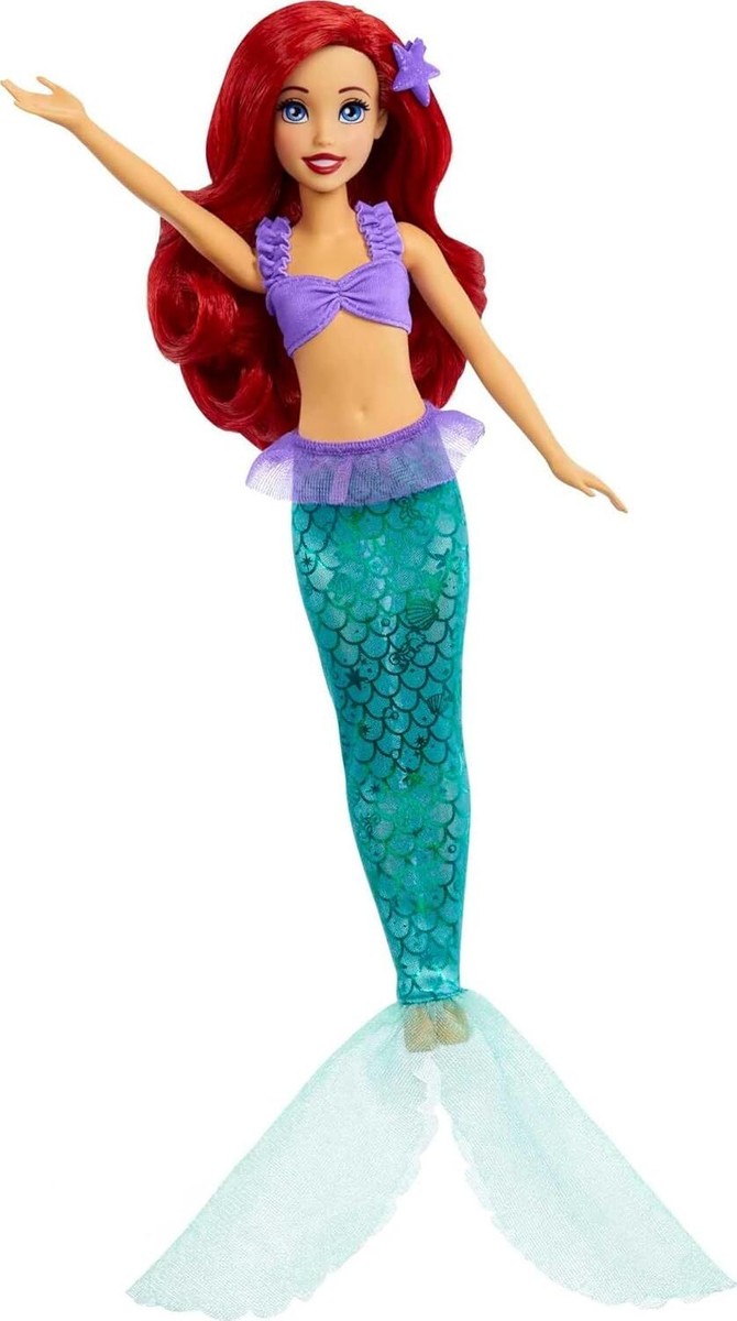 New MATTEL Disney Princess Ariel (Mermaid and Princess Dress