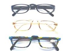 3 New READING GLASSES 1.50 LADY Variety colors style fashion compact Frames
