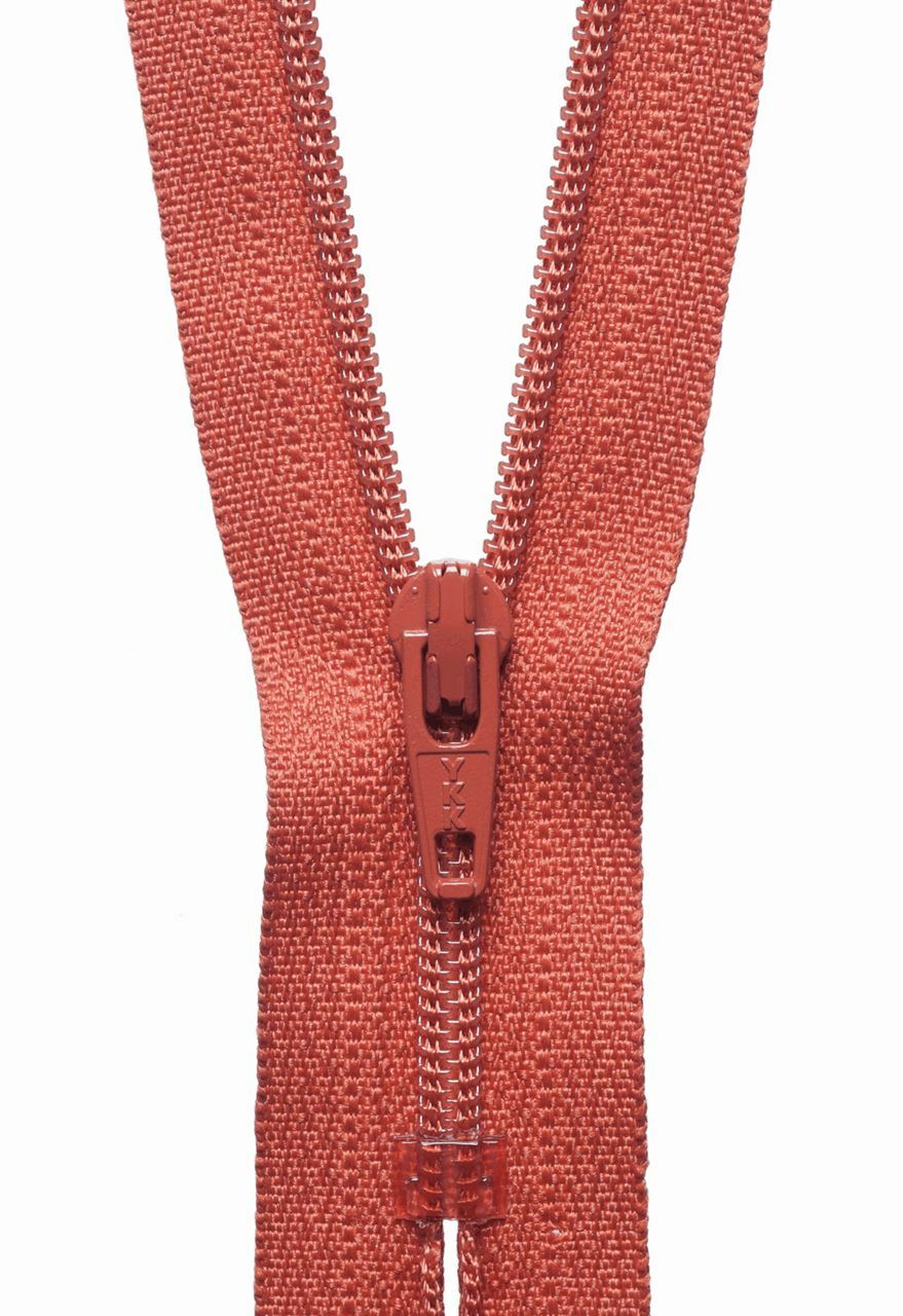 Rust (850) YKK Nylon Closed Dress| Skirt and Trouser Zip