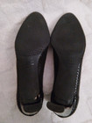 STUART WEITZMAN WOMANS BLACK PERFORATED LEATHER PUMPS HEELS SIZE 9M VERY PRETTY! — photo 4
