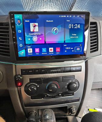For Jeep Grand Cherokee 2004-2007 Android 13 Stereo Radio GPS Navi Wifi DSP +CAM