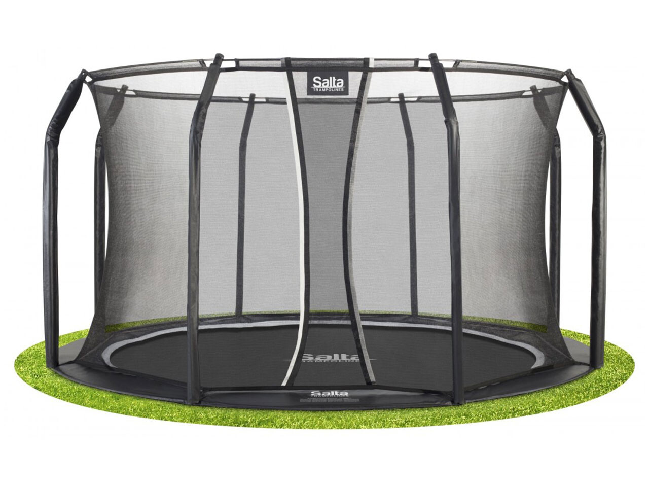 Trampolinnetz Royal Baseground, rund, schwarz, Ø 305 cm - A