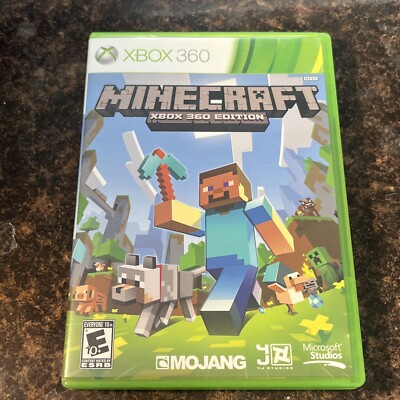 Minecraft Xbox 360 Edition Microsoft Video Game No Manual Tested & Working 