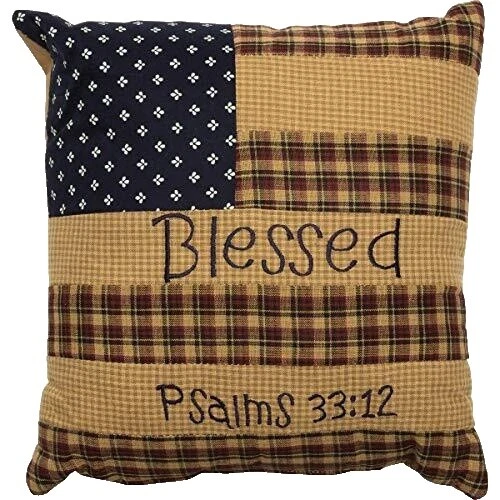 Bedroom Country Embroidered Square Home Décor Pillows