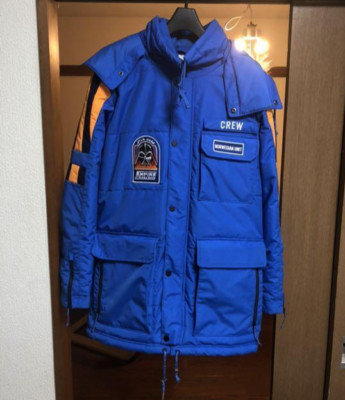 Columbia x Star Wars Empire Crew Parka Blue Men's S Size JP | eBay