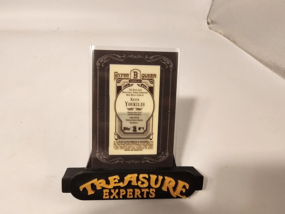 2012 Topps Gypsy Queen #GQMR-KY Kevin Youkilis Relic Red Sox - Image 2 of 2