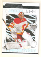 Jacob Markstrom 2023-24 UD Credentials Base Card #11 Flames