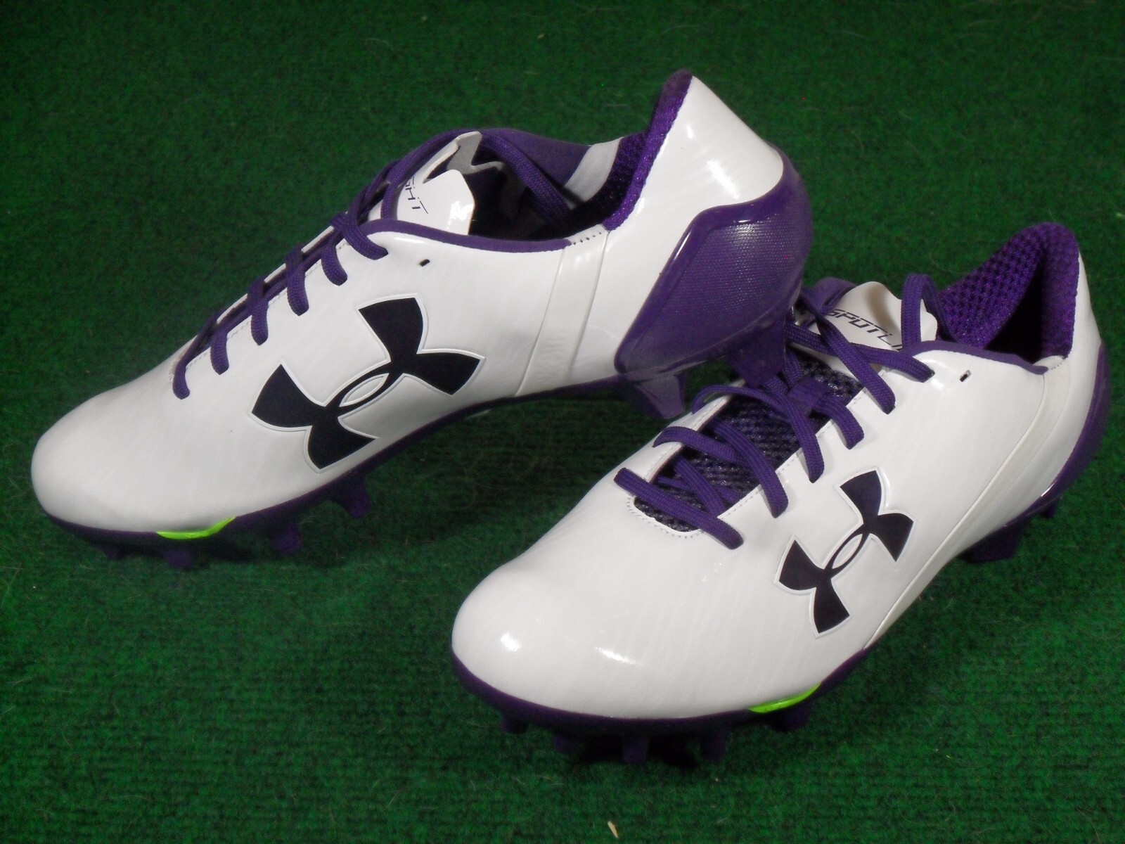 Under Armour UA Speedform Spotlight MC Football Cleats Black Gold