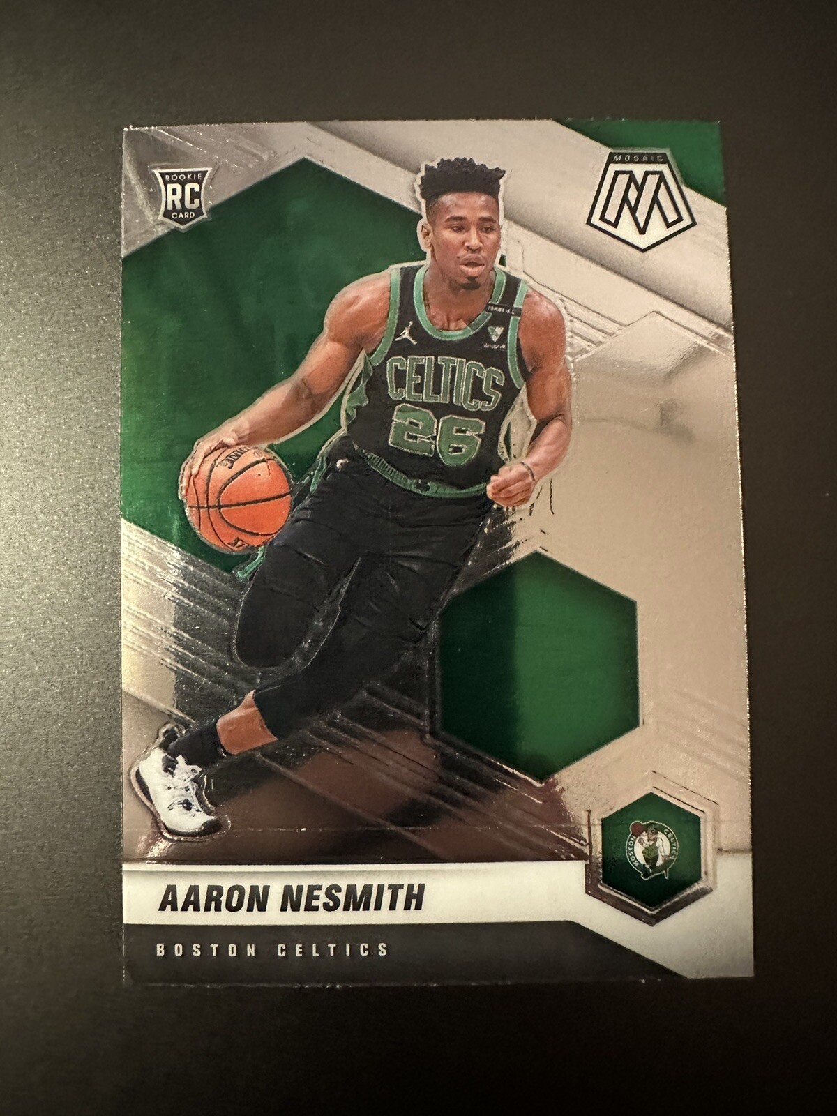 Aaron Nesmith 2020-21 Panini Mosaic Rookie RC #227 Boston Celtics
