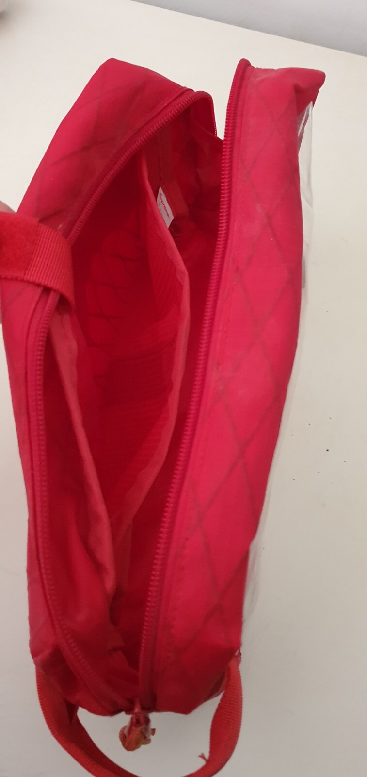 FW18 Supreme utility bag Waterproof and abrasion resistant red pouch reflective thumbnail 5