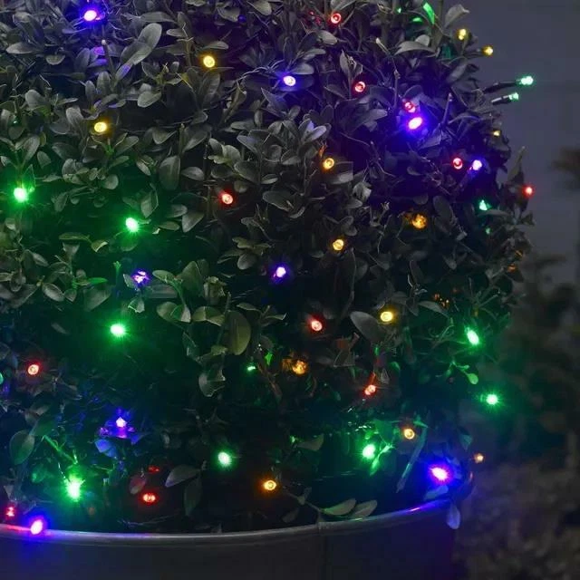 Smart Garden Outdoor Solar Powered String Fairy Lights 50 Multicoloured LEDs - Image 2 of 2