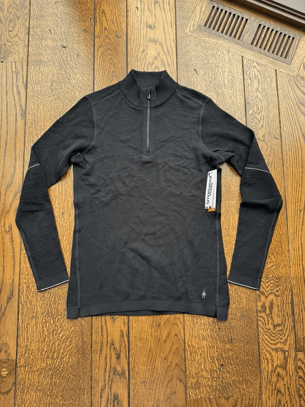 Smartwool Women’s Intraknit Thermal Max Merino Zip Baselayer Top Large NWT $155