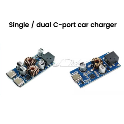 QC3.0 QC2.0 Double Type-C Mobile Phone Quick Charge Adapter 30W Step Down Module