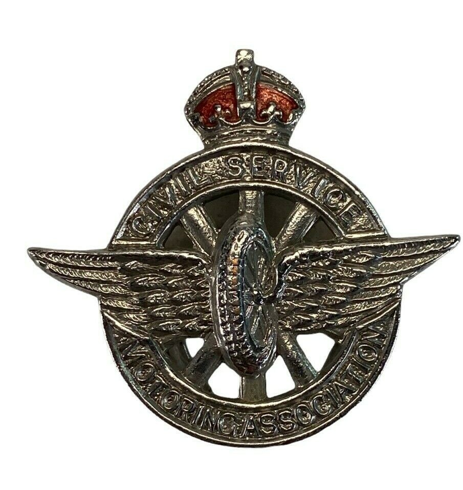 VTG Civil Service Motoring Association Buttonhole Badge | eBay