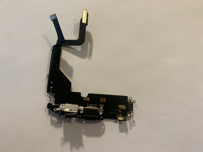 Apple iPhone 13 pro original oem Charging Port microphone Flex graphite