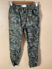 Levi s Jogger Pants Boys size 12 regular Green Camouflage pull on