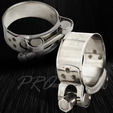 1 x Zinc-Plated Carbon Steel Hose/Pipe/Filter T-Bolt Clamp 1-3/4"-1-7/8" 44-47mm