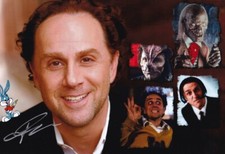 JOHN KASSIR signed Autogramm 20x30cm TALES FROM THE CRYPT in Person autograph